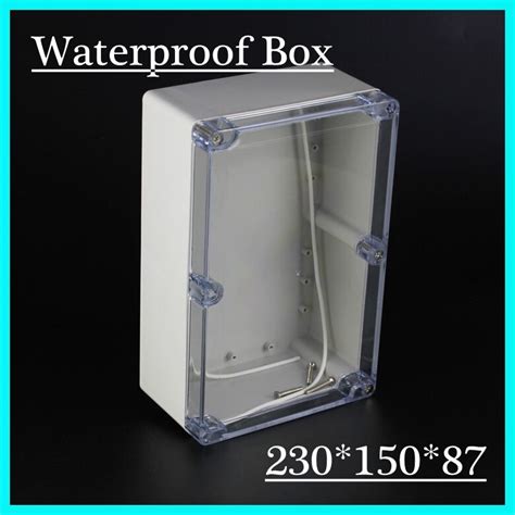 230*150*87mm Plastic waterproof enclosure with transparent cover /IP66 waterproof enclosure-in ...