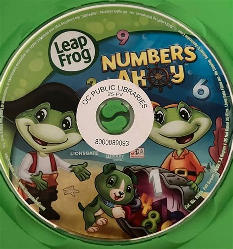 Numbers Ahoy DVD Disc by ALEXLOVER366 on DeviantArt