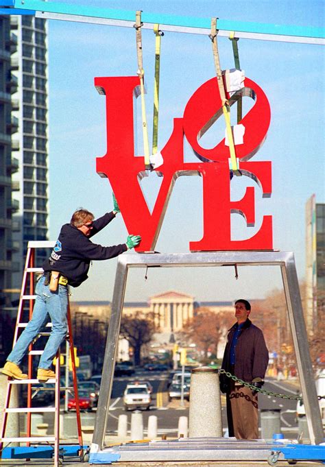 Photos: Philly’s LOVE sculpture, from 1976 to today - Curbed Philly