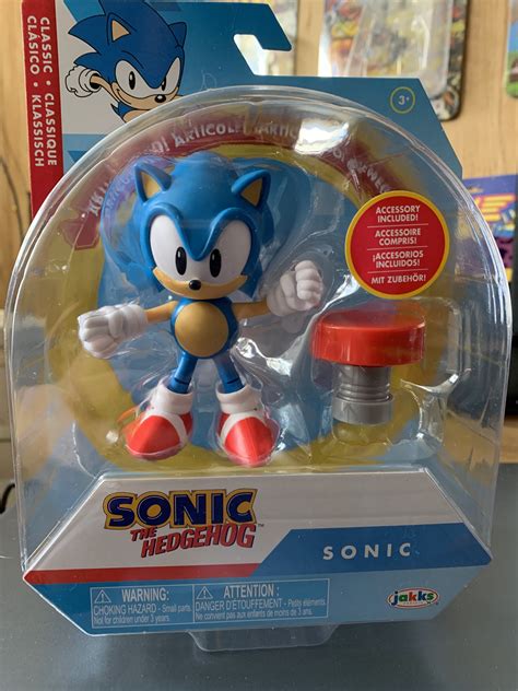 Jakks Pacific Classic Sonic The Hedgehog The Nostalgia Spot | Images ...