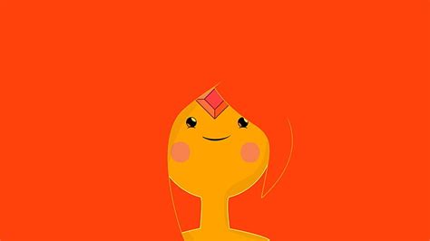 HD wallpaper: Adventure Time, fantasy girl, red background, Flame ...