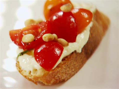 Tomato Crostini with Whipped Feta Recipe | Ina Garten | Food Network