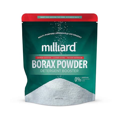 MILLIARD Borax Powder - Pure Multi-Purpose Cleaner (5 lb.) | Borax ...