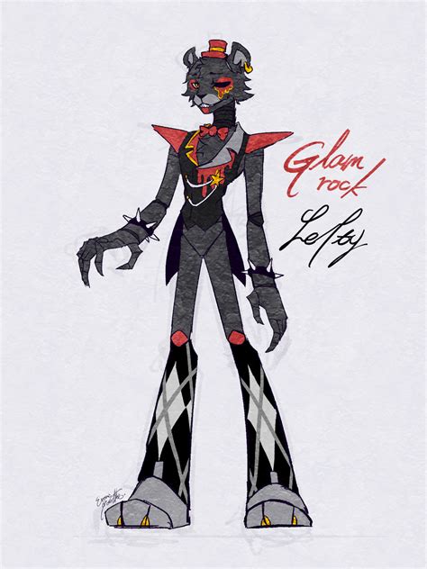 Glamrock Lefty Furry by EvansGoethe on DeviantArt