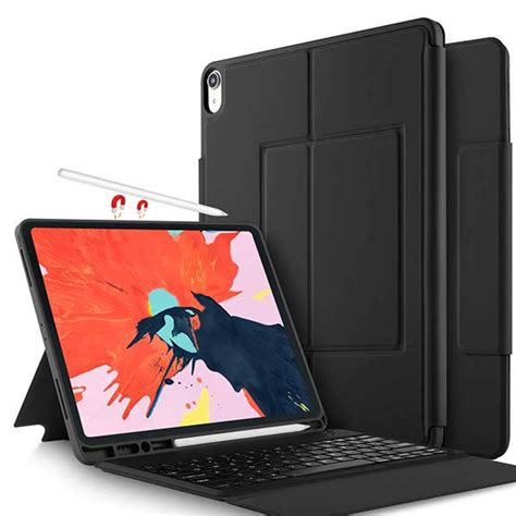 Ivso iPad Pro Keyboard Case with Apple Pencil Holder | Gadgetsin