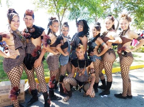 dancers, carnival parade, ponce, puerto rico, 2-12...they were good ...