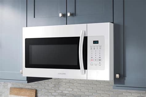 Customer Reviews: Samsung 1.6 cu. ft. Over-the-Range Microwave White ME16H702SEW - Best Buy