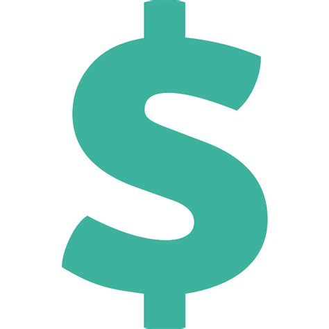 Dollar Symbol Vector SVG Icon - SVG Repo