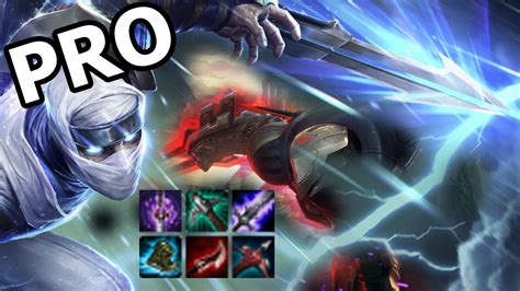 PRO ZED BUILD, ZED SKILL, MID - LEAGUE OF LEGENDS (LOL) - YouTube