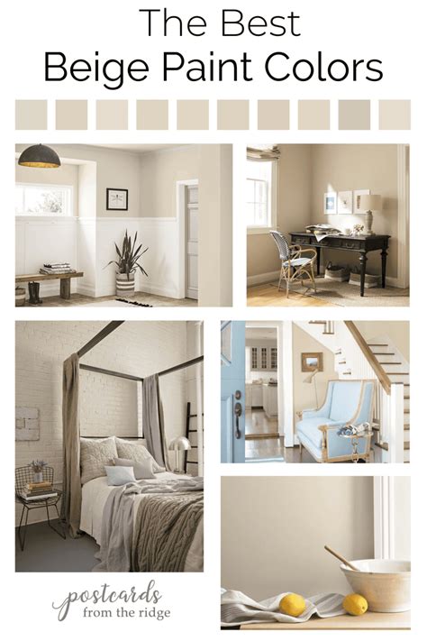 15 Best Beige Paint Colors for your home - Postcards from the Ridge, Beige Paint