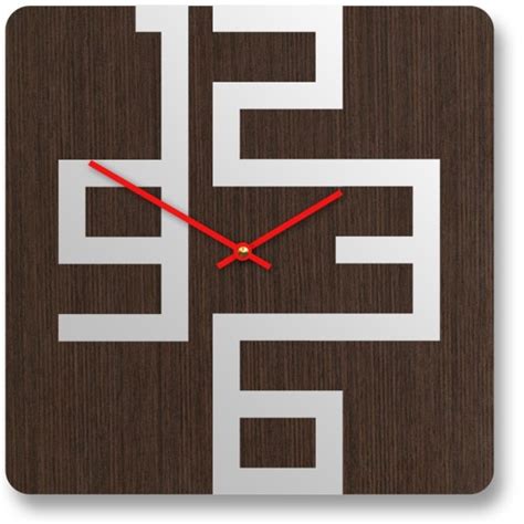 Stylish Wooden Wall Clocks With Modern Design - DigsDigs