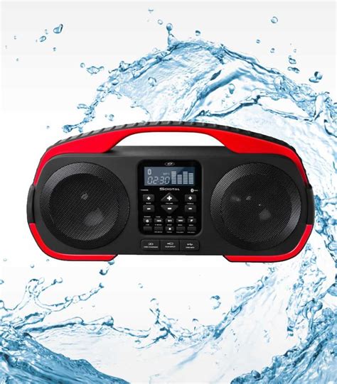 Splash proof Boombox USB, Bluetooth, & Rechargeable | Boombox ...