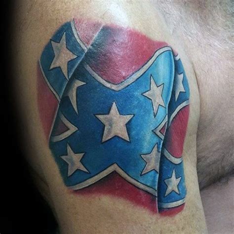 125+ Rebel Flag Tattoo with Amazing Design Ideas - Wild Tattoo Art