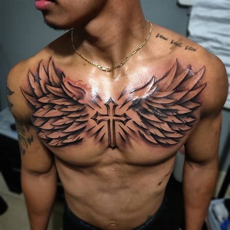 185 Trendy Chest Tattoos for Men - Tattoo Me Now