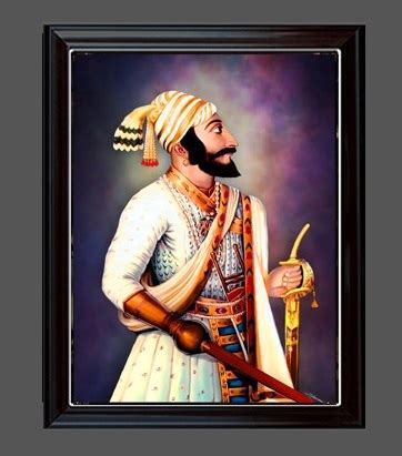 Buy Stunning Shree Chhatrapati Shivaji Maharaj Photo Frame with Sword ...