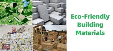 Top 10 Eco-Friendly Building Materials & Applications - Civiconcepts