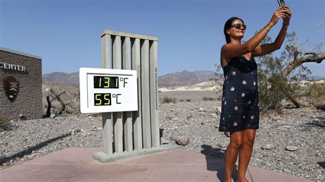 54.4C recorded during heatwave in Death Valley | KidsNews