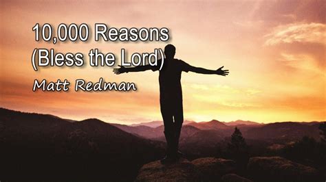 Matt Redman 10000 Reasons Download - westernload