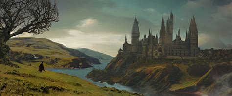 Download Hogwarts Castle Fantasy Harry Potter Art