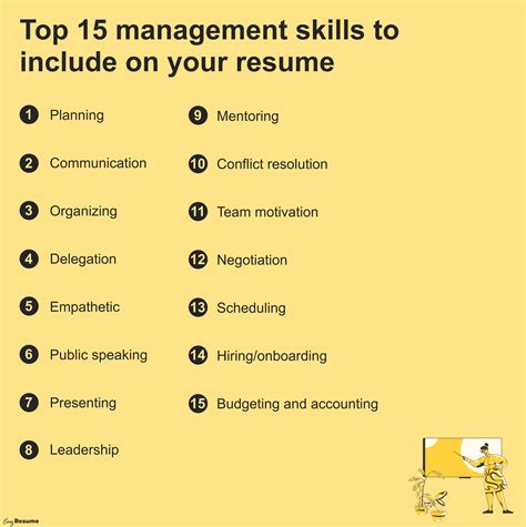 15+ Key Management Skills to List on Your Resume in 2022 (With Examples ...