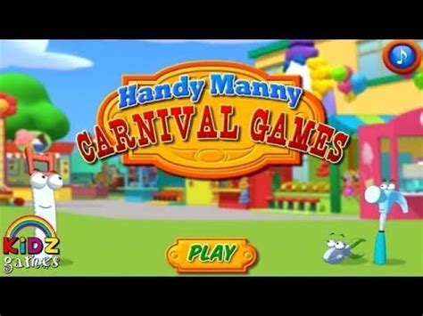 Handy Manny Carnival Games- Full Gameplay Episodes Incrediple Game 2014 - YouTube