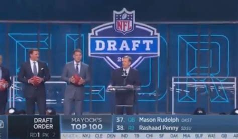 Watch: Roger Goodell loudly booed at NFL Draft