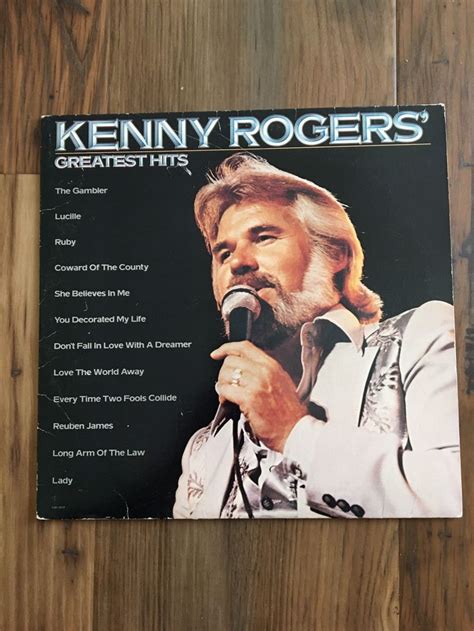 Kenny Rogers Greatest Hits, Vintage Vinyl LP Album, Liberty Records LOO 1072, The Gambler ...