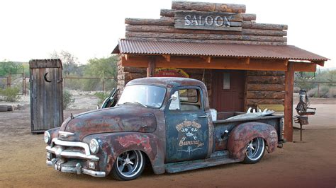 1954 Chevy Truck with Natural Patina Powered by Small-Block