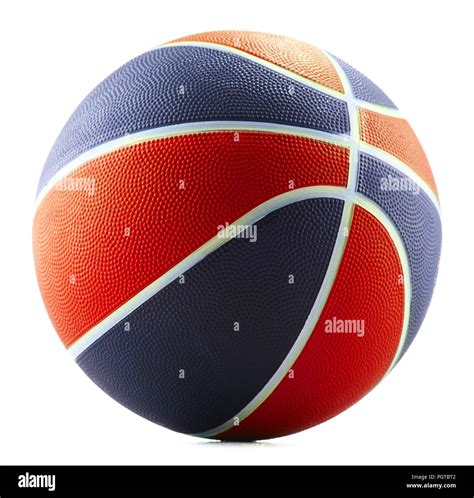 Basketball isolated on white background Stock Photo - Alamy