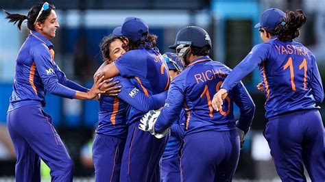 India score a big 155-run win over West Indies in ICC Women's World Cup ...