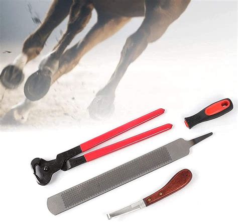 Buy YLKCU Horse Cutter Hoof - Horse Farrier Hoof Trim Tool Kit, Horse Hoof, Professional Metal ...