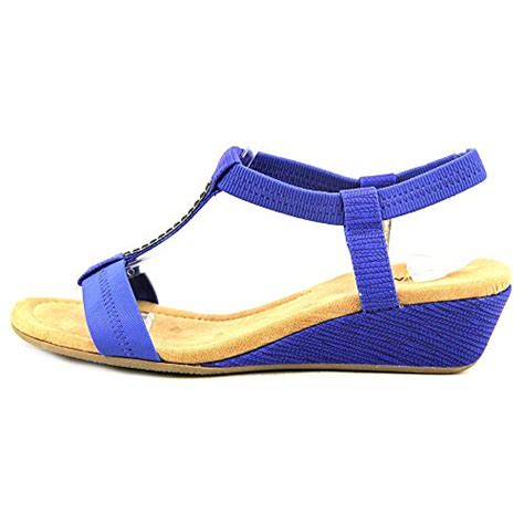 Alfani Vacay Women US 8 Blue Sandals - FrenzyStyle