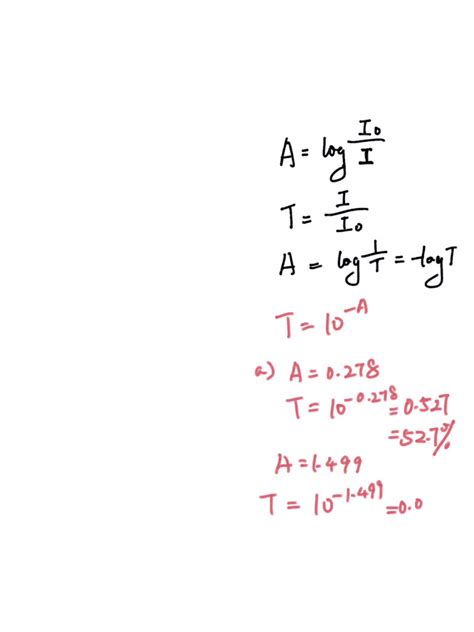 SOLVED: 2 Review / (a) 29.9 Convert the 0.278 Convert the 2 2 CHEM 5323 ...