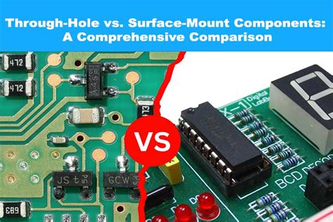 Through-Hole vs Surface Mount Components: A Comprehensive Comparison