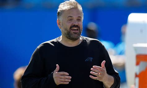 Twitter reacts to Panthers HC Matt Rhule at NFL Annual League Meeting