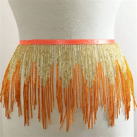 6.75″ Variegated Beaded Fringe - Shine Trim