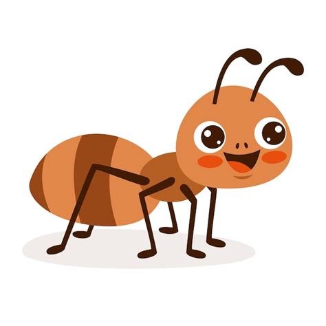 Premium Vector | Cartoon Drawing Of An Ant