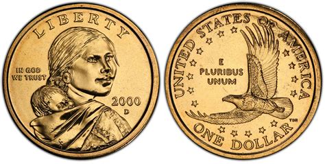 2000-D SAC$1, PL (Regular Strike) Sacagawea Dollar - PCGS CoinFacts