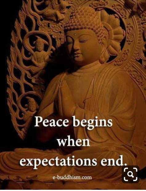 Peace begins when expectations end Buddha Quotes Peace, Buddha Wisdom, Buddha Quotes ...