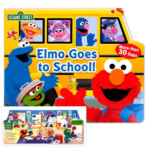 Elmo Goes to School Book | Musictoday Superstore