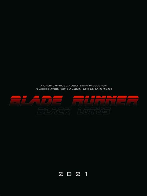 Blade Runner: Black Lotus fan teaser poster by JT00567 on DeviantArt