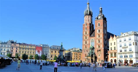 Main Market Square of Old Town in Kraków, Poland - Encircle Photos