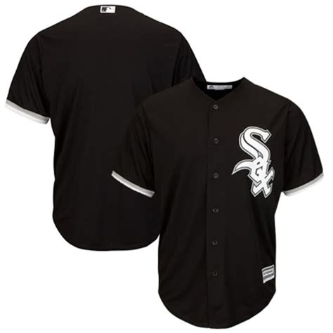 Majestic Chicago White Sox Black Official Cool Base Jersey