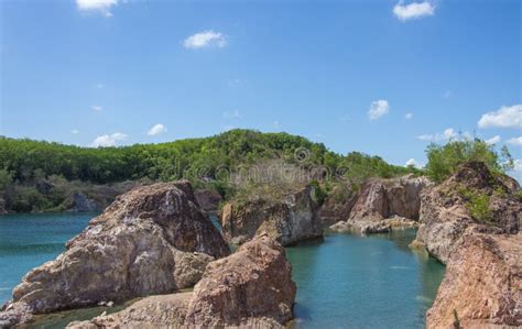 Canyon of Phatthalung Thailand. Stock Image - Image of afternoon ...