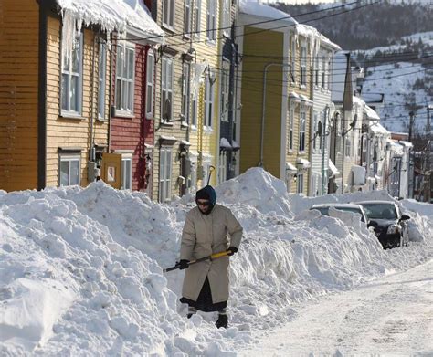 In pictures: St. John's hit by storm - The Globe and Mail