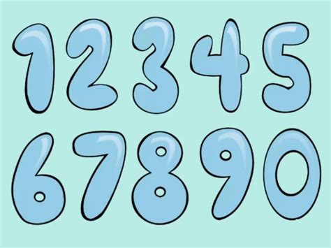 How to Draw Bubble Numbers: 5 Steps (with Pictures) - wikiHow | Bubble numbers, Numbers font ...