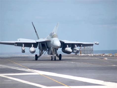 Sticking The Landing: U.S. Navy Software Eases Aircraft Carrier Landings | Aviation Week Network