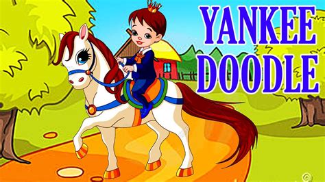 Yankee Doodle Went to Town | English Nursery Rhymes | Cartoon/Animated ...