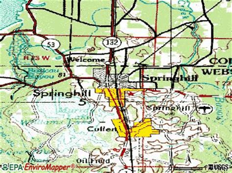 Springhill, Louisiana (LA 71075) profile: population, maps, real estate ...