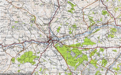 Old Maps of Mildenhall, Wiltshire - Francis Frith